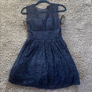 Cute stitched blue dress only worn once